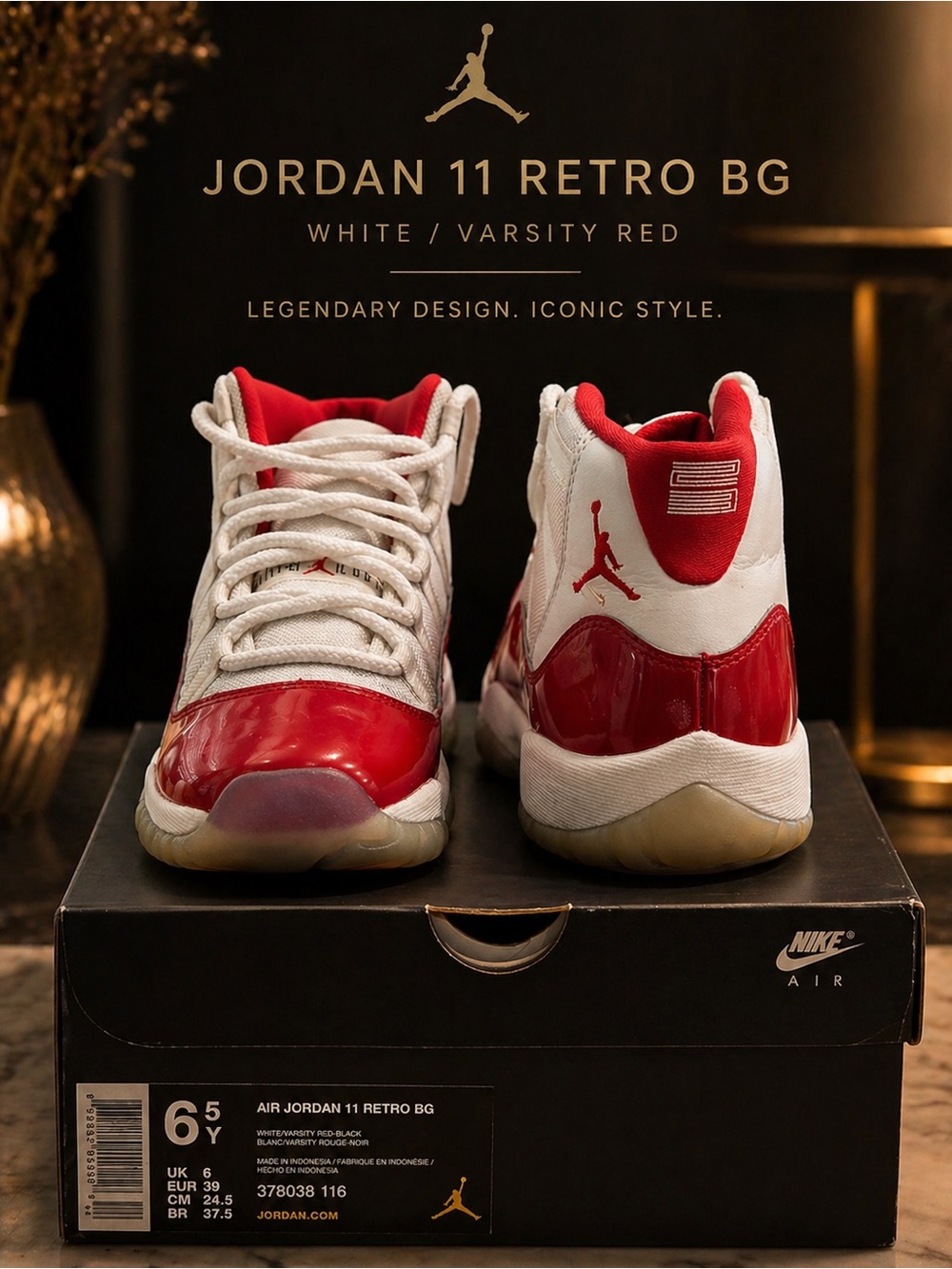 🔥 Jordan 11 Cherry | Women’s size 8 / GS 6.5Y and Men | Retail $225 | Clean 🔥